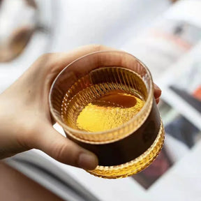 Xícara WoodWrap Glass Tea Cup